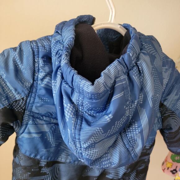 Kids 3T Blue Pacific Trail Puffer Jacket - Picture 6 of 6